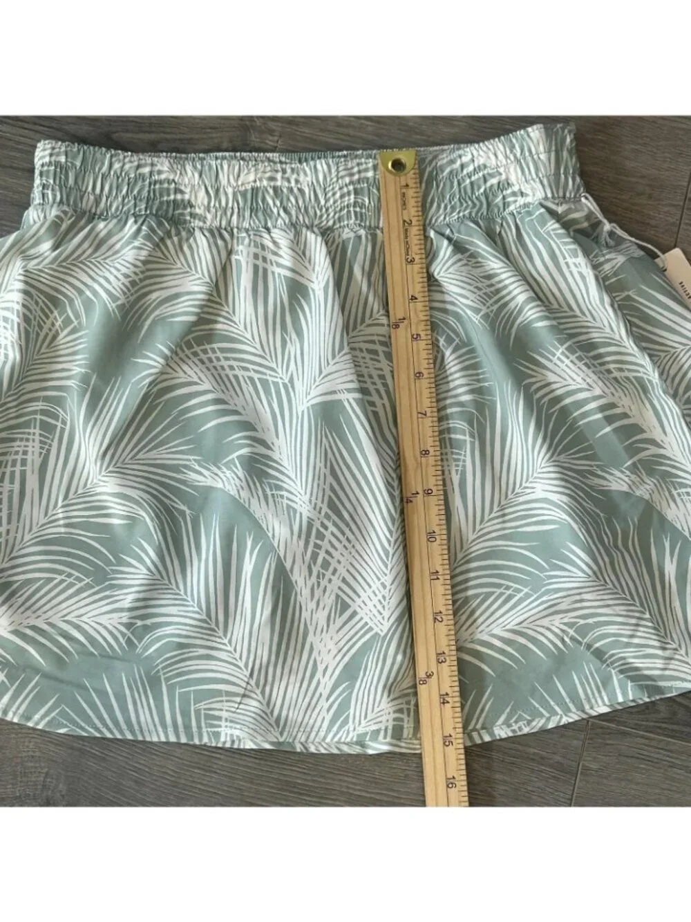 Tommy Bahama Skort Womens M Green Palm Print Everyday Active Lined Stretch Golf